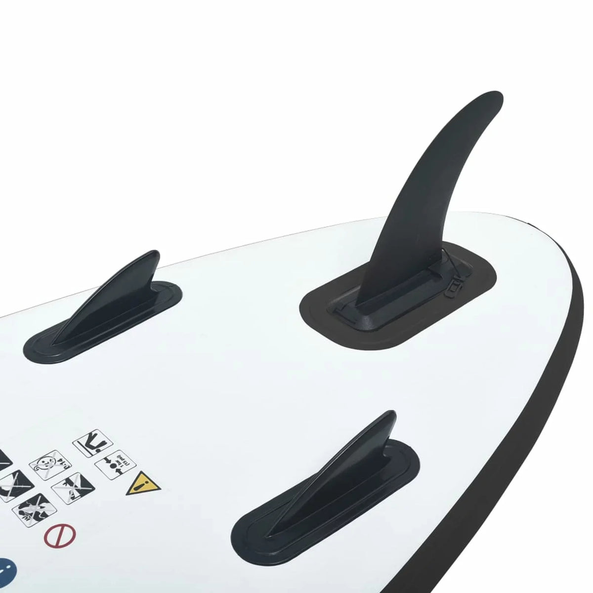 ametoys Inflatable Paddle Board Sizeet Black and Ivory