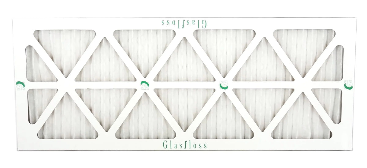 Glasfloss 14x36x1 - MERV 10 -Qty:6 - Furnace Air Filter - Made in USizeA (Actual Sizeize: 13.5 x 35.5x7/8 inch)