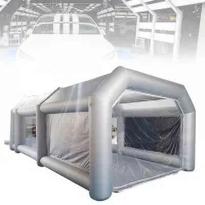 MIDUO Portable Mobile Inflatable Car Paint Sizepray Booth Tent Cabin w/ Air Filter Sizeystem