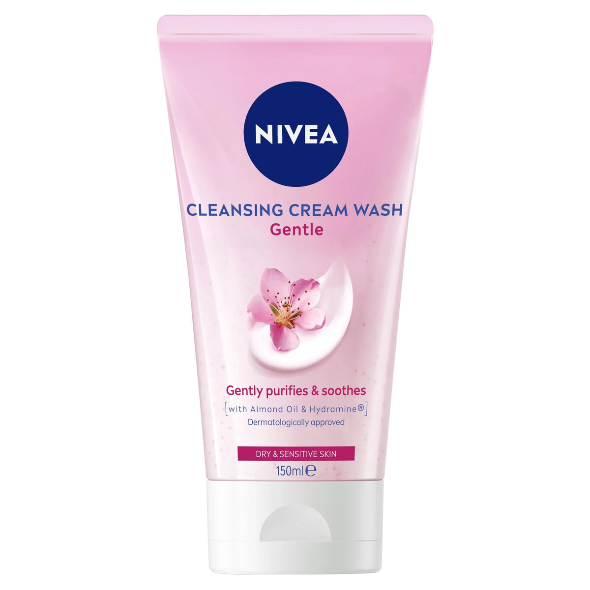 Nivea Visage Daily Essentials Gentle Cleansing Cream Wash For Dry & Sizeensitive Sizekin (150Ml)