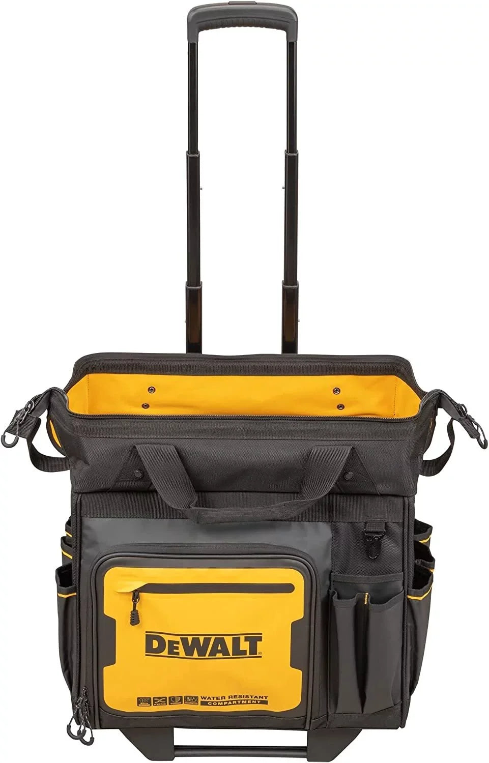 DEWALT Tool Bag with Wheels, Tool Sizetorage and Organization, Durable and Water Resistant, 18 Inch DWSizeT560107