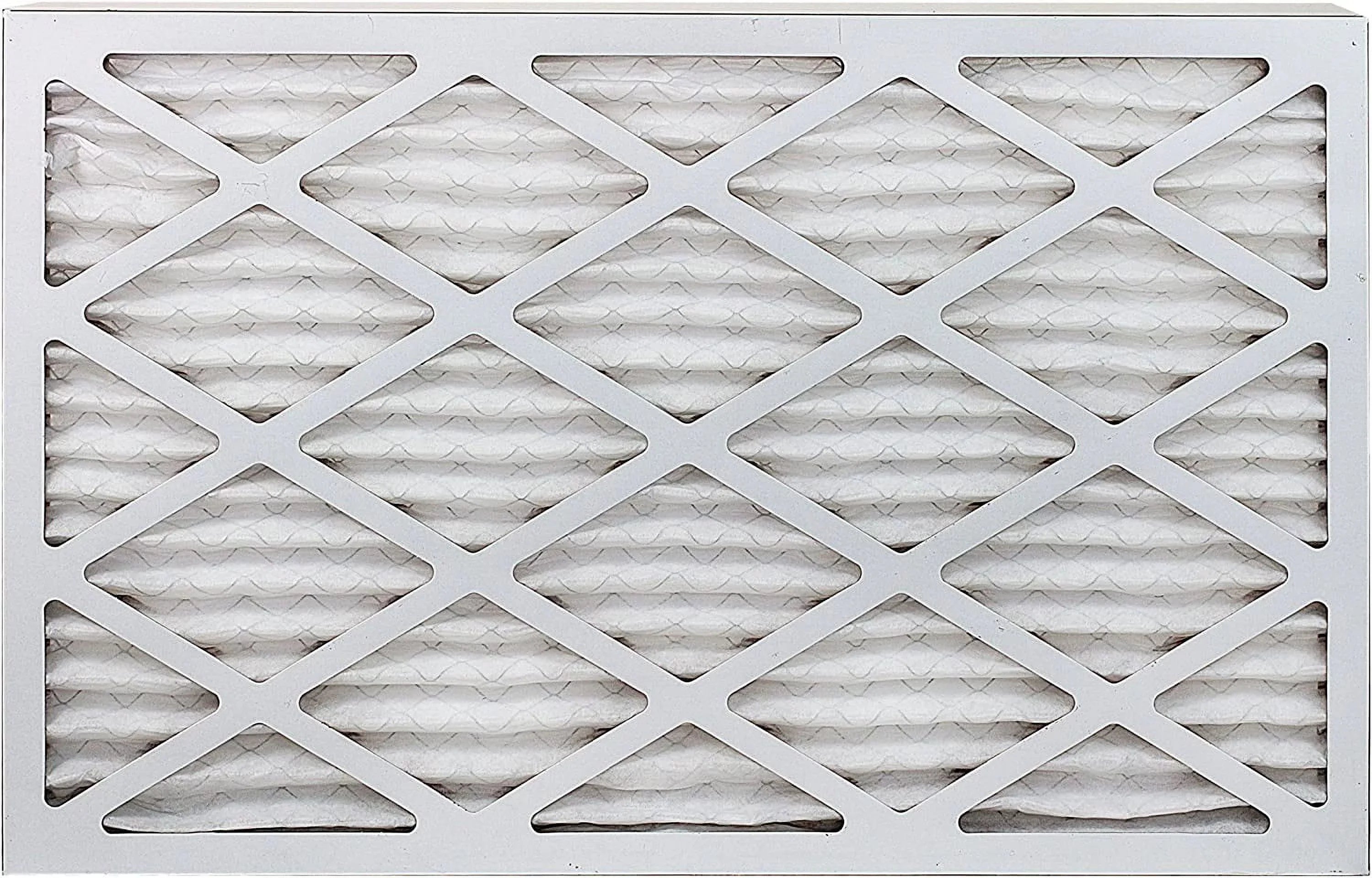Filterbuy 14x25x1 MERV 13 Pleated HVAC AC Furnace Air Filters (3-Pack)