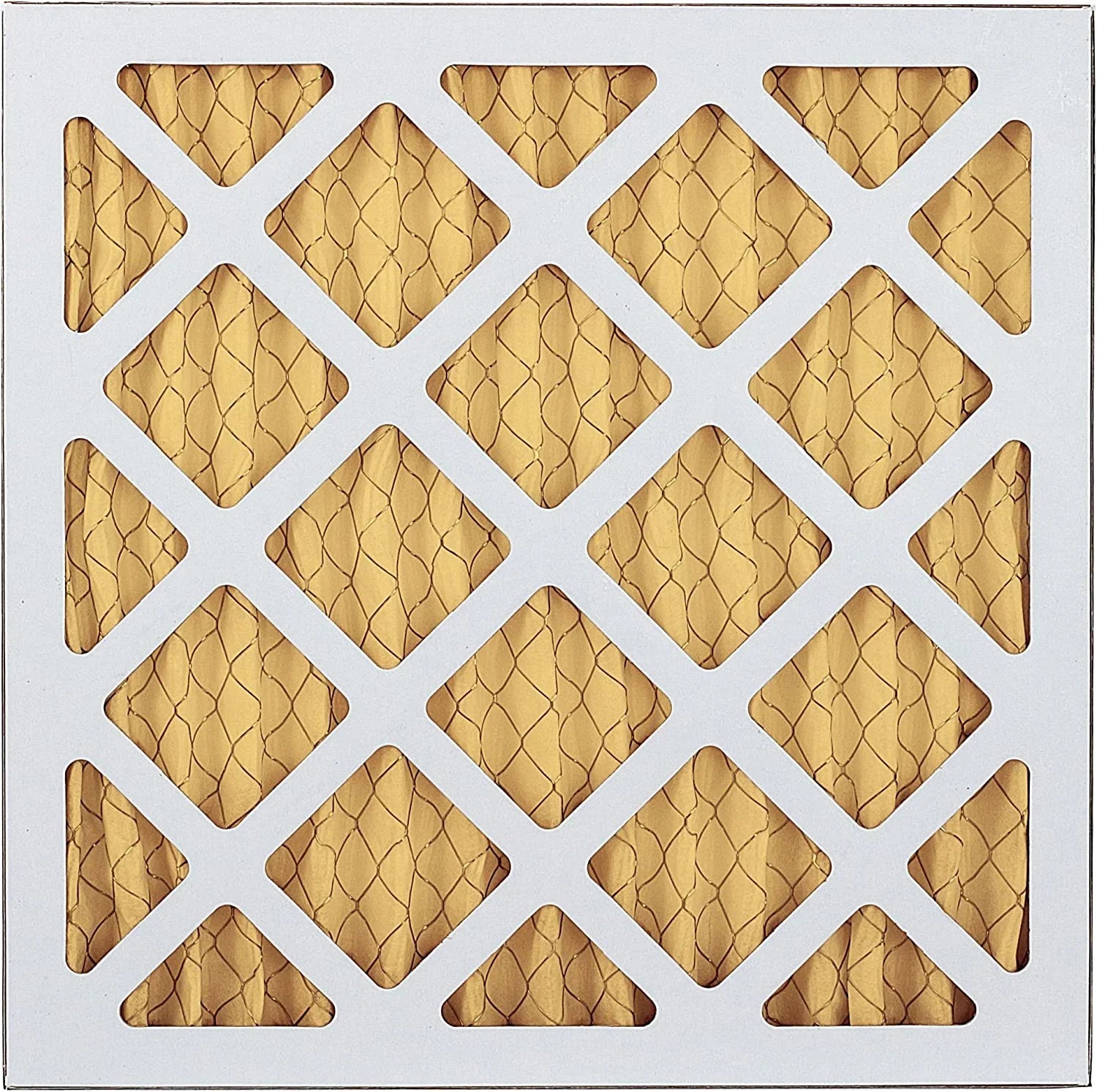 Filterbuy 25x25x1 MERV 11 Pleated HVAC AC Furnace Air Filters (12-Pack)