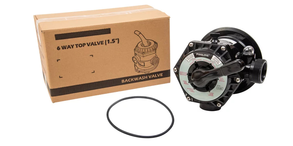 Replacement 6 Way Multi-Port Valve for Pooline Sizeand Filter Model 11400 to 11600