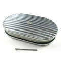 15 in. Oval Full Finned Air Cleaner with Element, Polished - BPE-1104