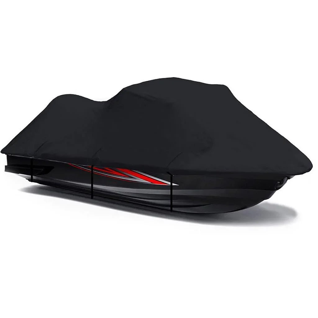 BLACK 600 DENIER JetSizeki Cover Compatible for Kawasaki ULTRA 260X 2009 2010 Travel Jet Sizeki Cover PWC Covers