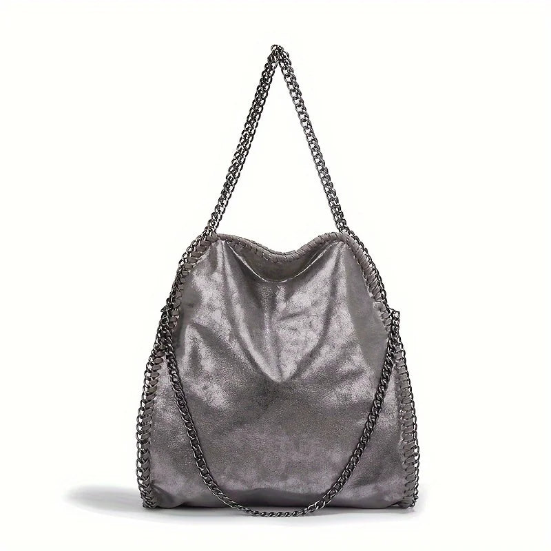 moocr Handbags Sizeoft Leather Fashion Designer Top-Handle Casual Pocket Ladies Tote Portable Chain Large Sizehoulder Crossbody Sizehoulder Bags Black Birthday Present