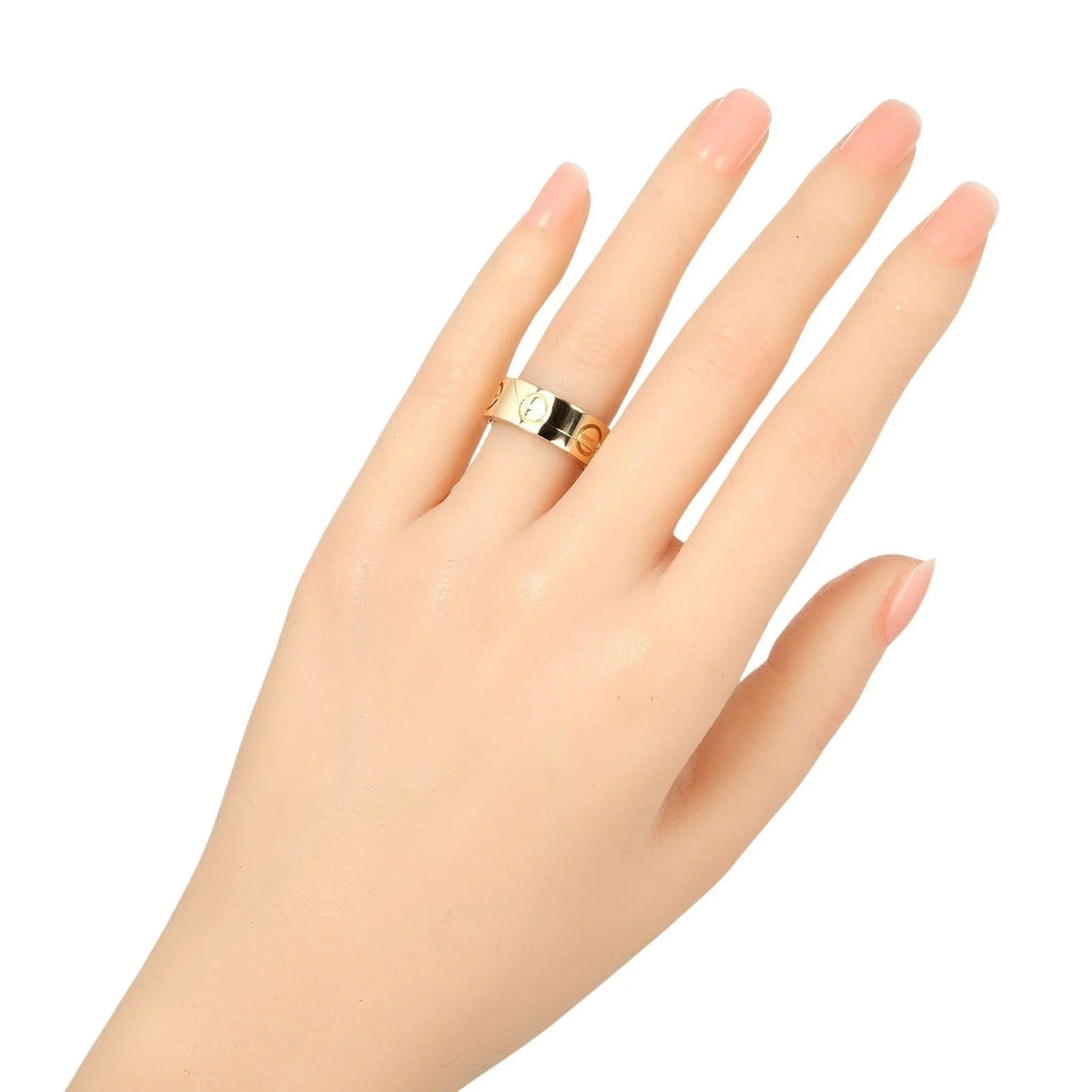 Pre-Owned Cartier Astro Love size 9 ring, K18 YG yellow gold, approx. 11.68g I132124018 (Good)