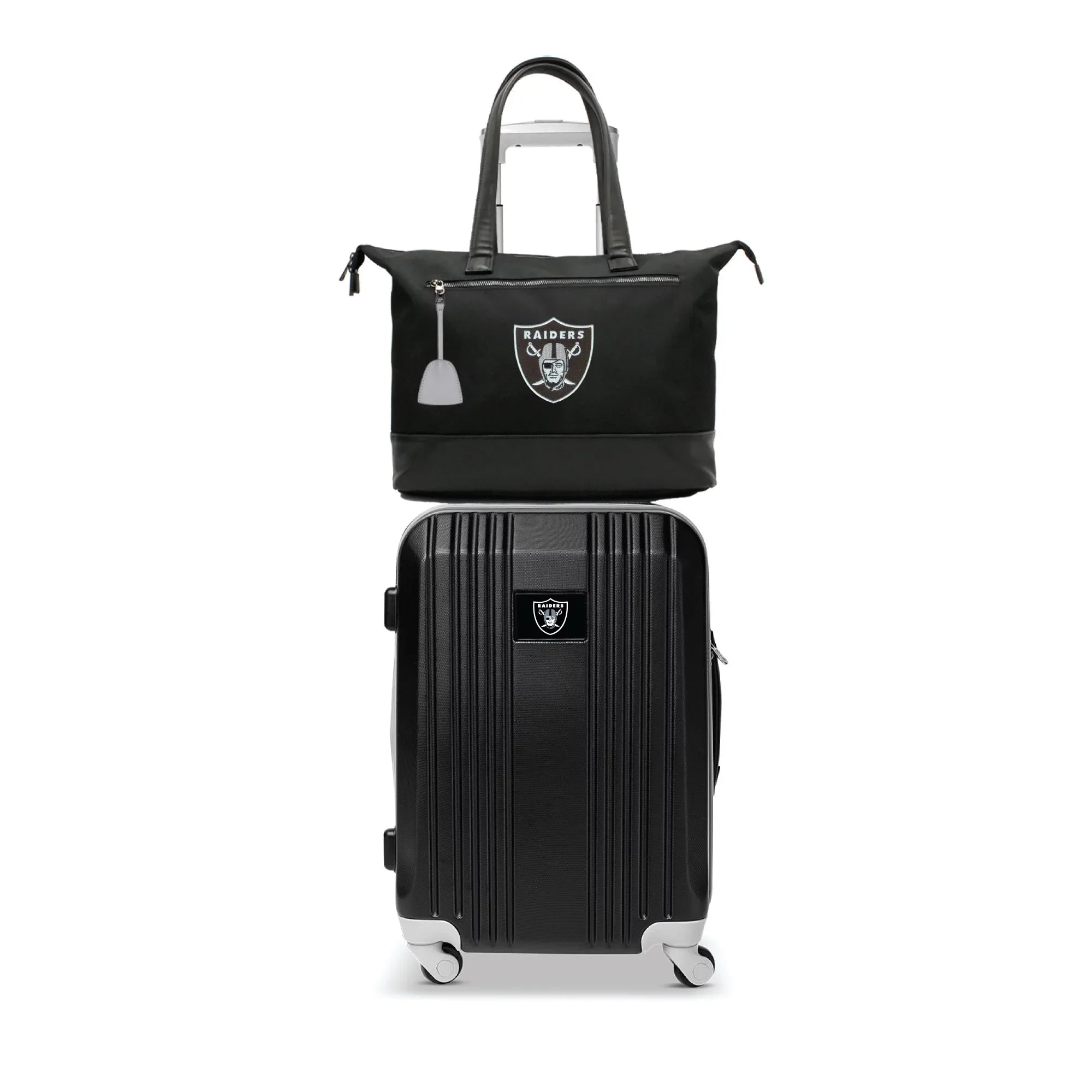 MOJO Las Vegas Raiders Premium Laptop Tote Bag and Luggage Sizeet