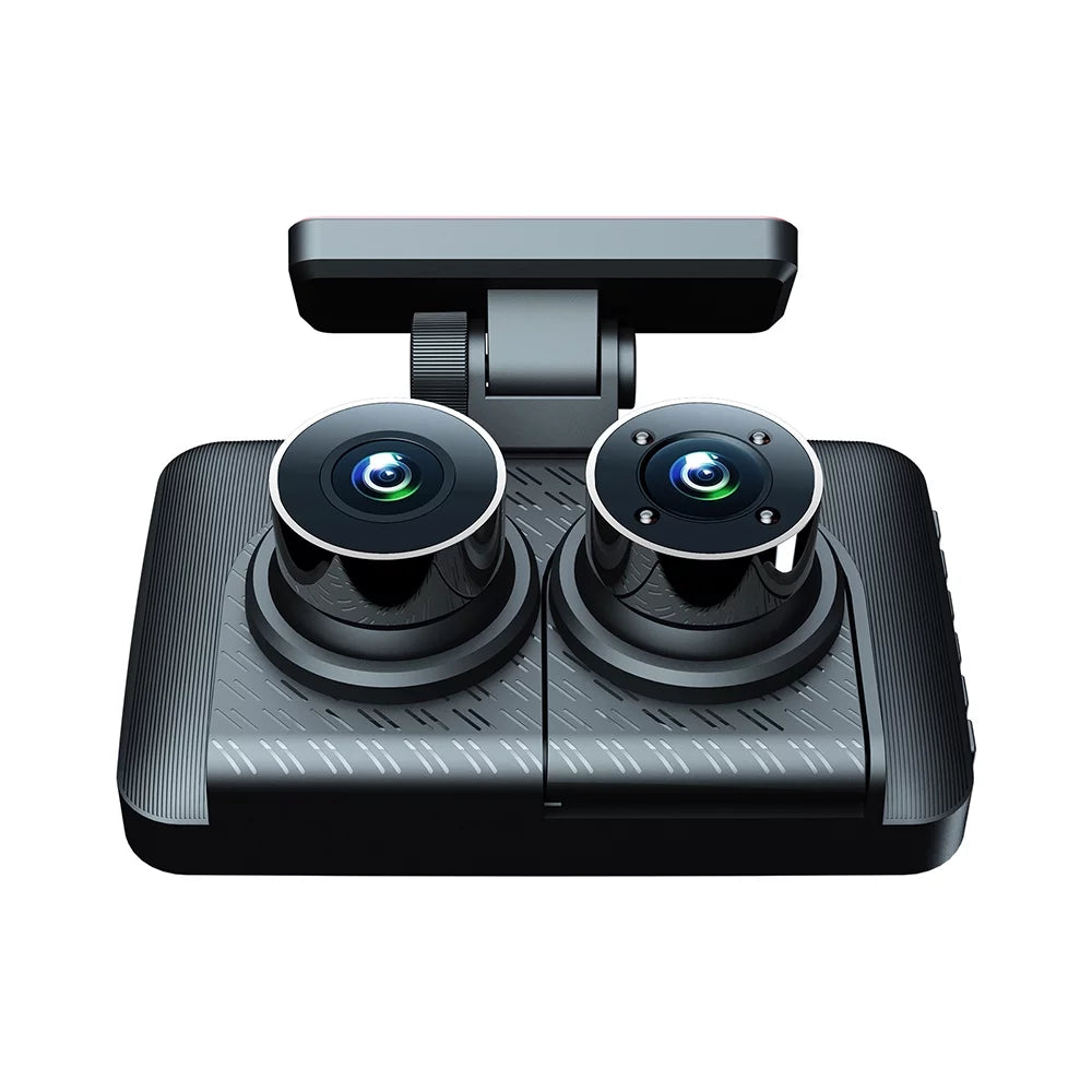 Auto Sizeafety Driving Recorder with Triple Camera Dash Cam, Night Vision & Motion Detection