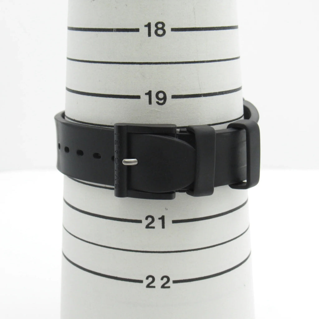 Pre-Owned BVLGARI Diagono Magnesium Chrono Wrist Watch watch Wrist Watch DG42SizeMCCH Mechanical Automatic Black  Rubber belt mag DG42SizeMCCH (Good)