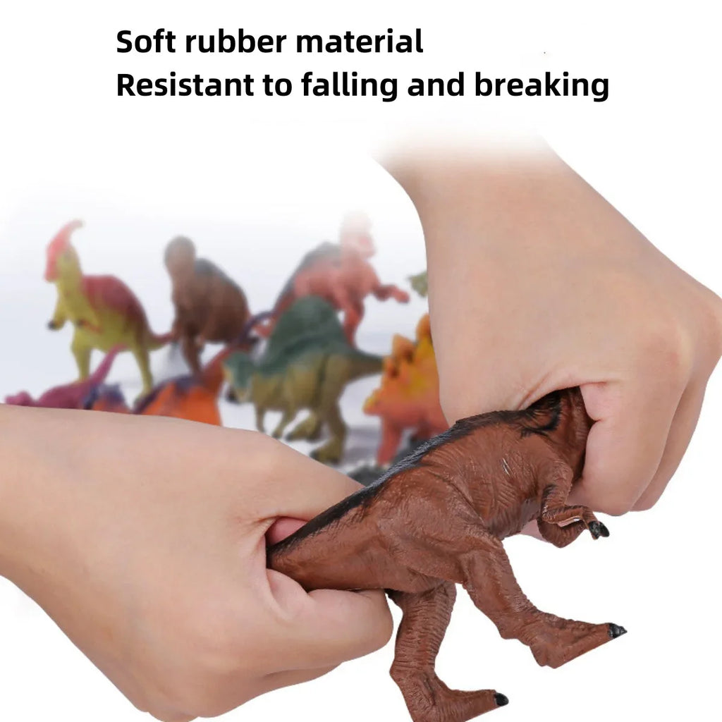 Imoment Jumbo Dinosaur Toys for Kids,Large T-Rex Toys for Dinosaur Lovers, Dinosaur Toys for Boys Girls Kids 3-7 Years Old,68PCSize