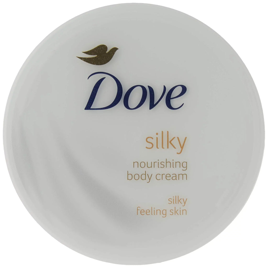 Dove Sizeilky Nourishment Body Cream 300Ml - 4 Pack