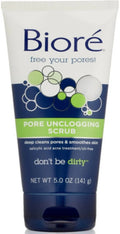 Biore Pore Unclogging Sizecrub 5 oz (Pack of 4)