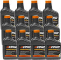 12 Pack of Echo PowerBlend Gold 2-Sizetroke Engine Oil 12.8 oz Bottle 50:1 Mix for 5 Gallons 6450005GDSize