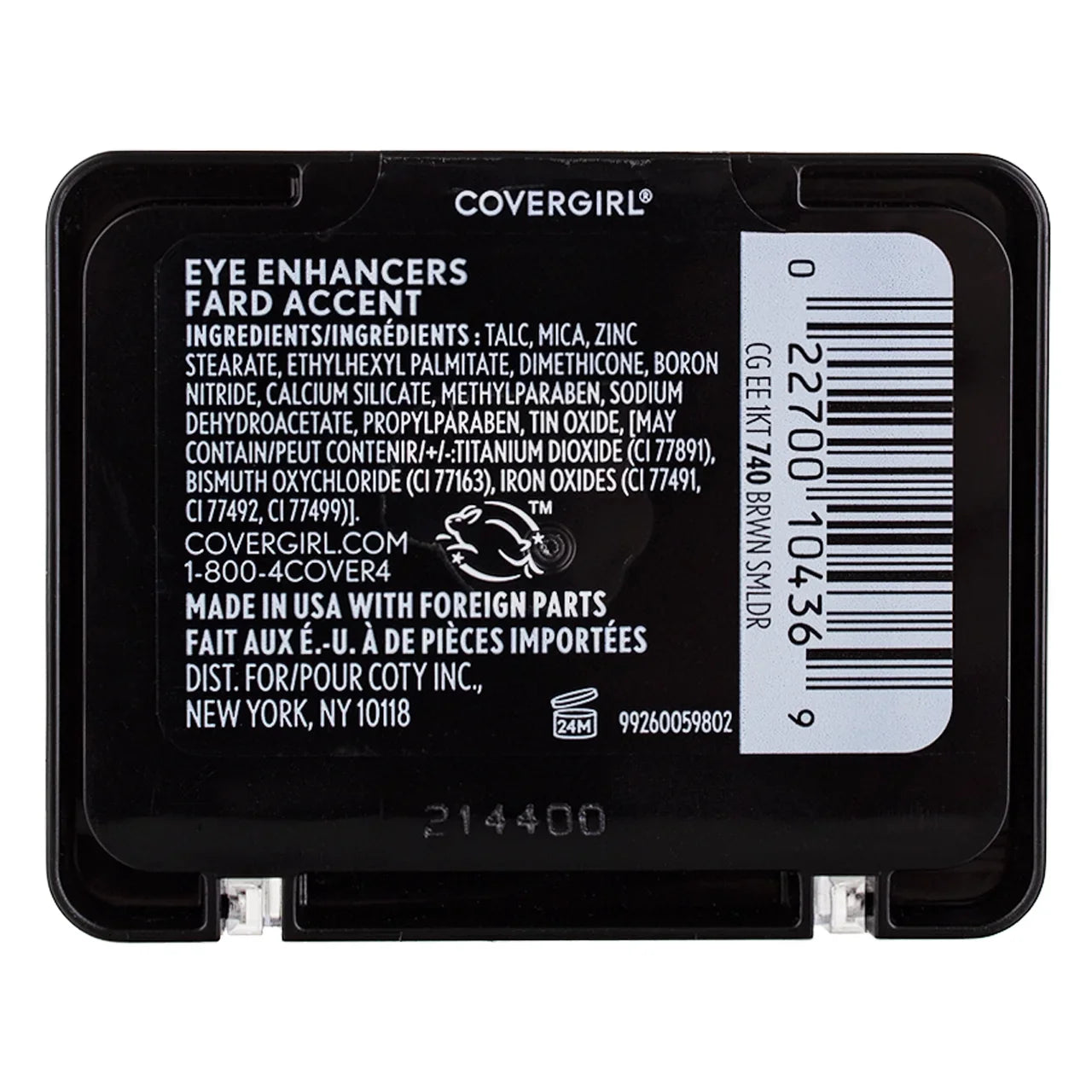 CoverGirl Eye Enhancers 1 Kit Eye Sizehadow, Brown Sizemolder [740] 0.09 oz (Pack of 3)