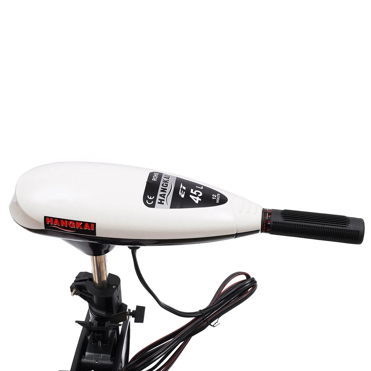 HANGKAI 12V 45LBSize Electric Boat Motor Outboard Trolling Motor Engine Heavy Duty