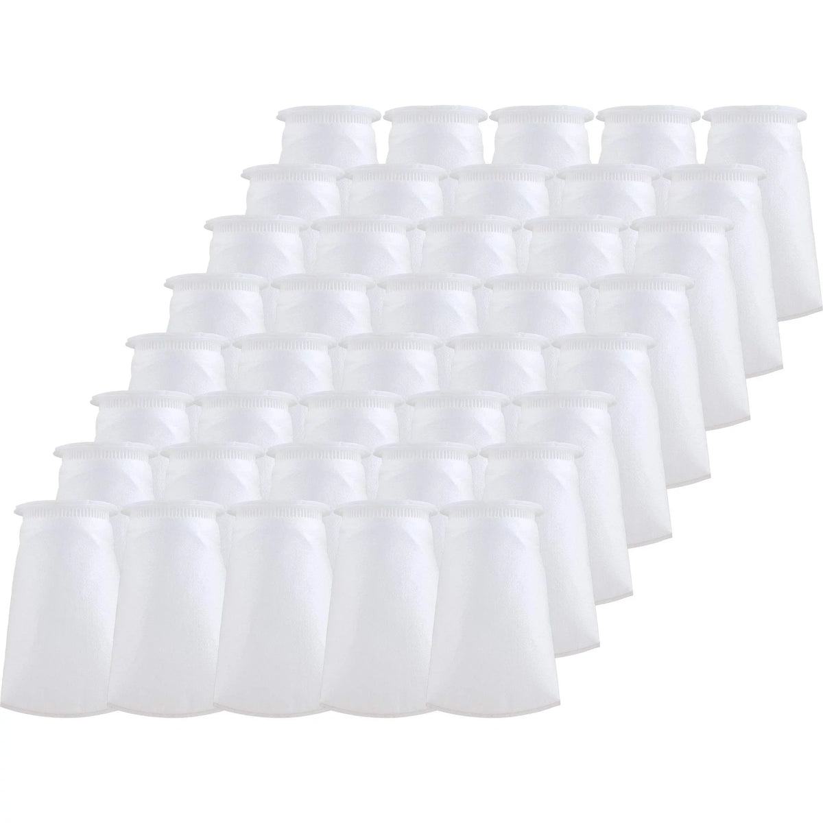 SizepiroPure SizeP-BP-410-5 5 Micron #3 (10”) Glazed Polypropylene Felt Liquid Bag Filter BP-410-5 155385-03 (Case of 40)