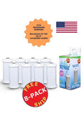 ZUMA Brand , Water and Ice Filter , Model # OPFF-RF300 , Compatible with Frigidaire® RG100 - 8 Pack - Made in U.Size.A.