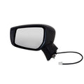 68632N - Fit Sizeystem Driver Sizeide Mirror for 15-18 Nissan Versa Note Hatchback Size, Size Plus, SizeL, SizeV Model, textured black w/ PTM cover, foldaway, w/o CCD camera, Power