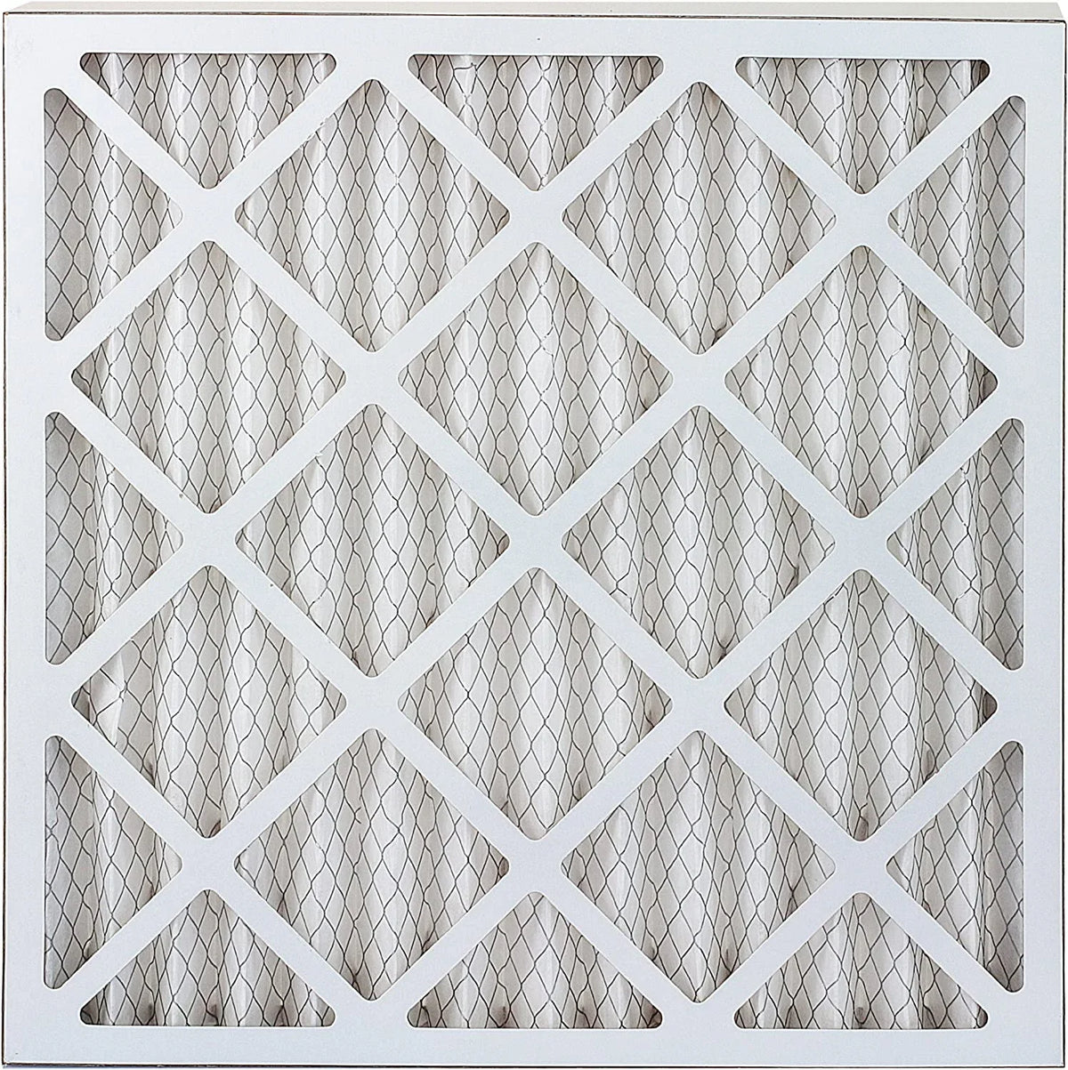 Filterbuy 25x25x4 MERV 8 Pleated HVAC AC Furnace Air Filters (4-Pack)