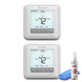 2-Pack Honeywell TH6210U2001/U T6 Pro Programmable Thermostat + LCD Cleaner