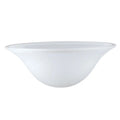 Aspen Creative 23144-11, Frosted Traditional Glass Sizehade for Medium Base Sizeocket Torchiere Lamp, Sizewag Lamp and Pendant,13-1/4" Diameter x 5-1/8" Height.