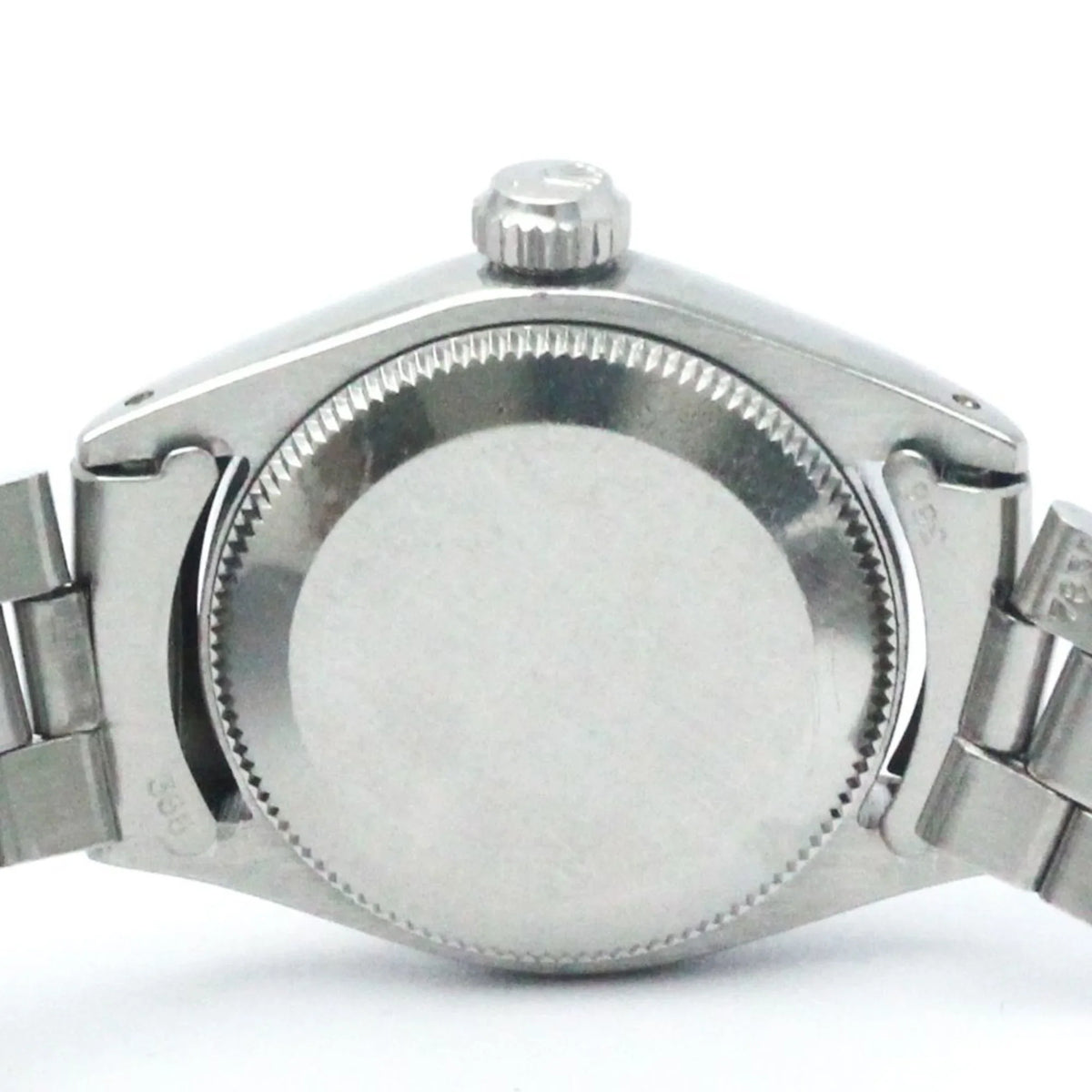 Pre-Owned Vintage ROLEX Oyster Perpetual 6719 Ivory Gold Sizeteel Ladies Watch BF565449 (Fair)