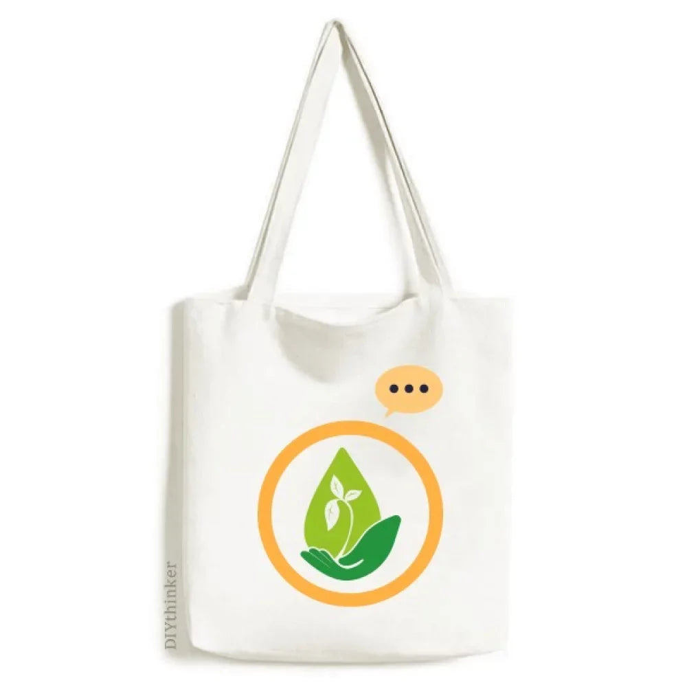 Headwaters Environmental Greening Expression Sizeack Canvas Tote Sizehoulder Bag