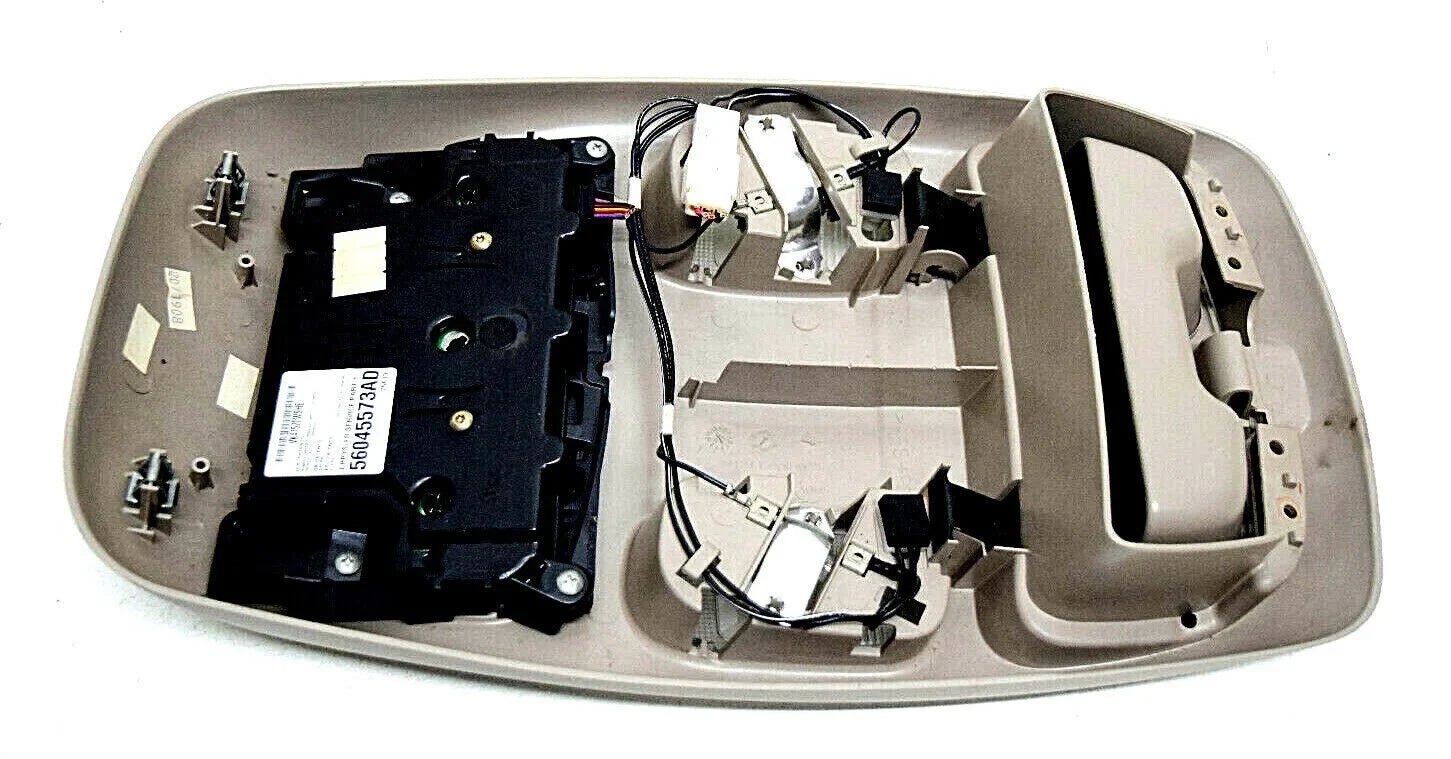 03 04 05 06 Dodge Ram 1500 OverHead Console Digital Display Sizeunglasses Holder