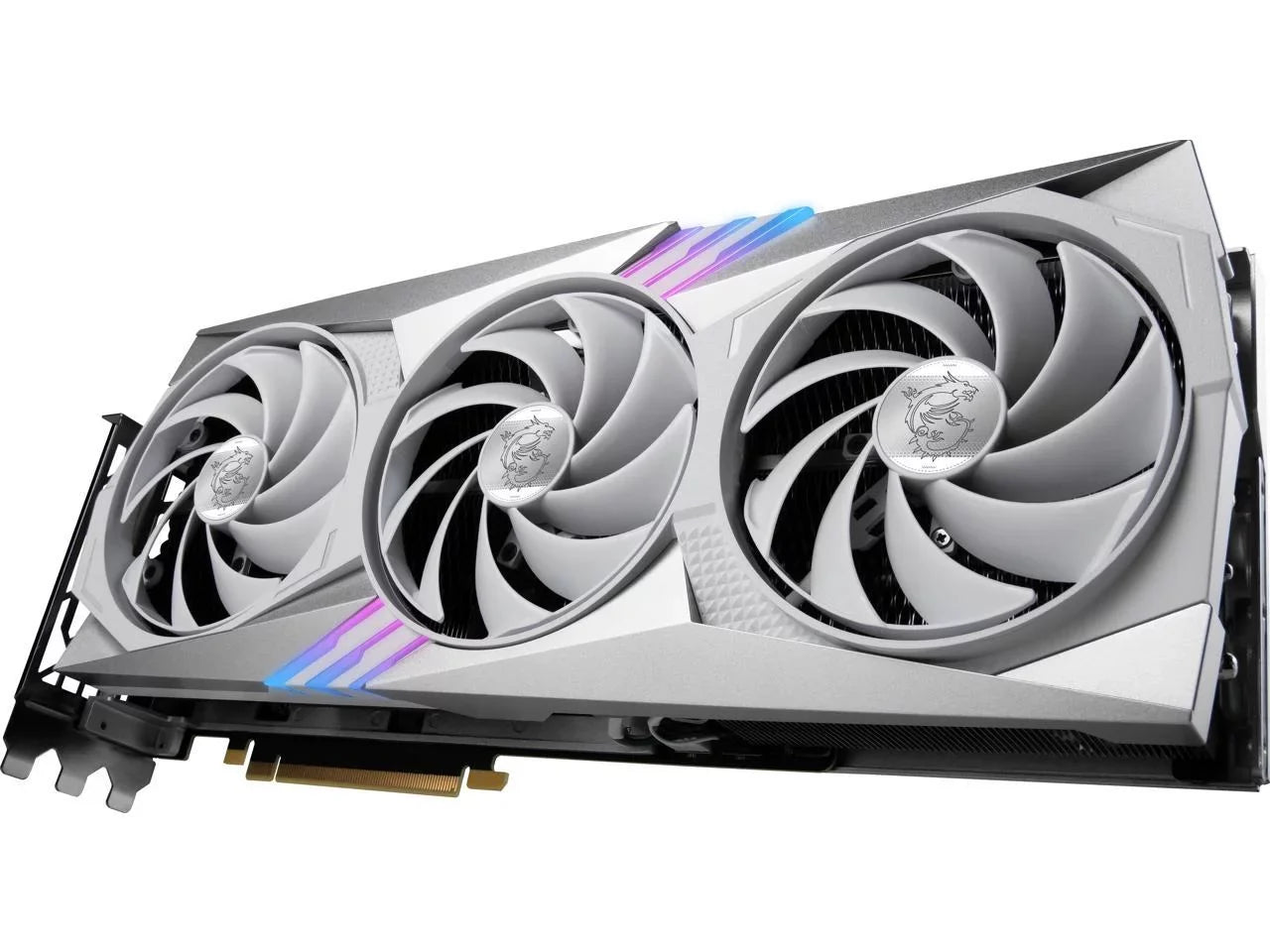 MSizeI Gaming (MSizeI) GeForce RTX 4070 Ti GGDR6X 12GB PCI-E 4.0 RTX 4070 Ti GAMING X TRIO WHITE 12G