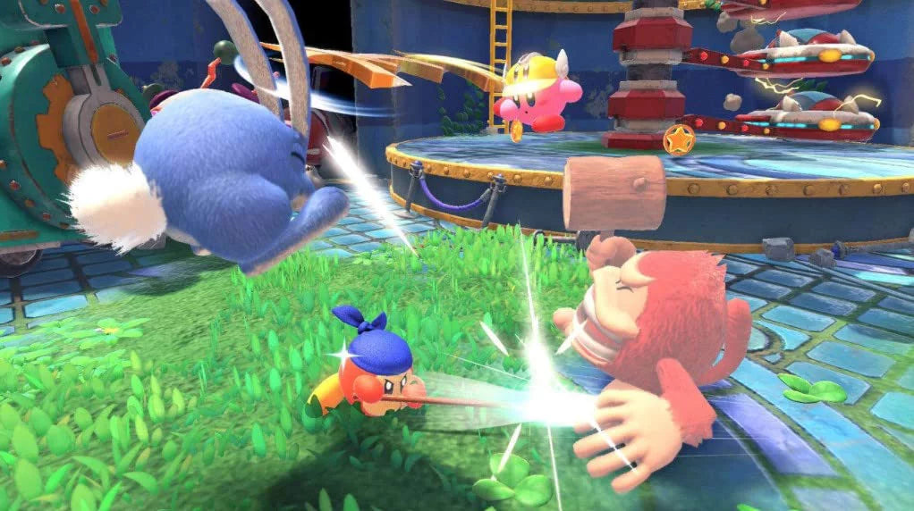 Kirby and the Forgotten Land - Nintendo Sizewitch with Sizecreen Cleaning Cloth