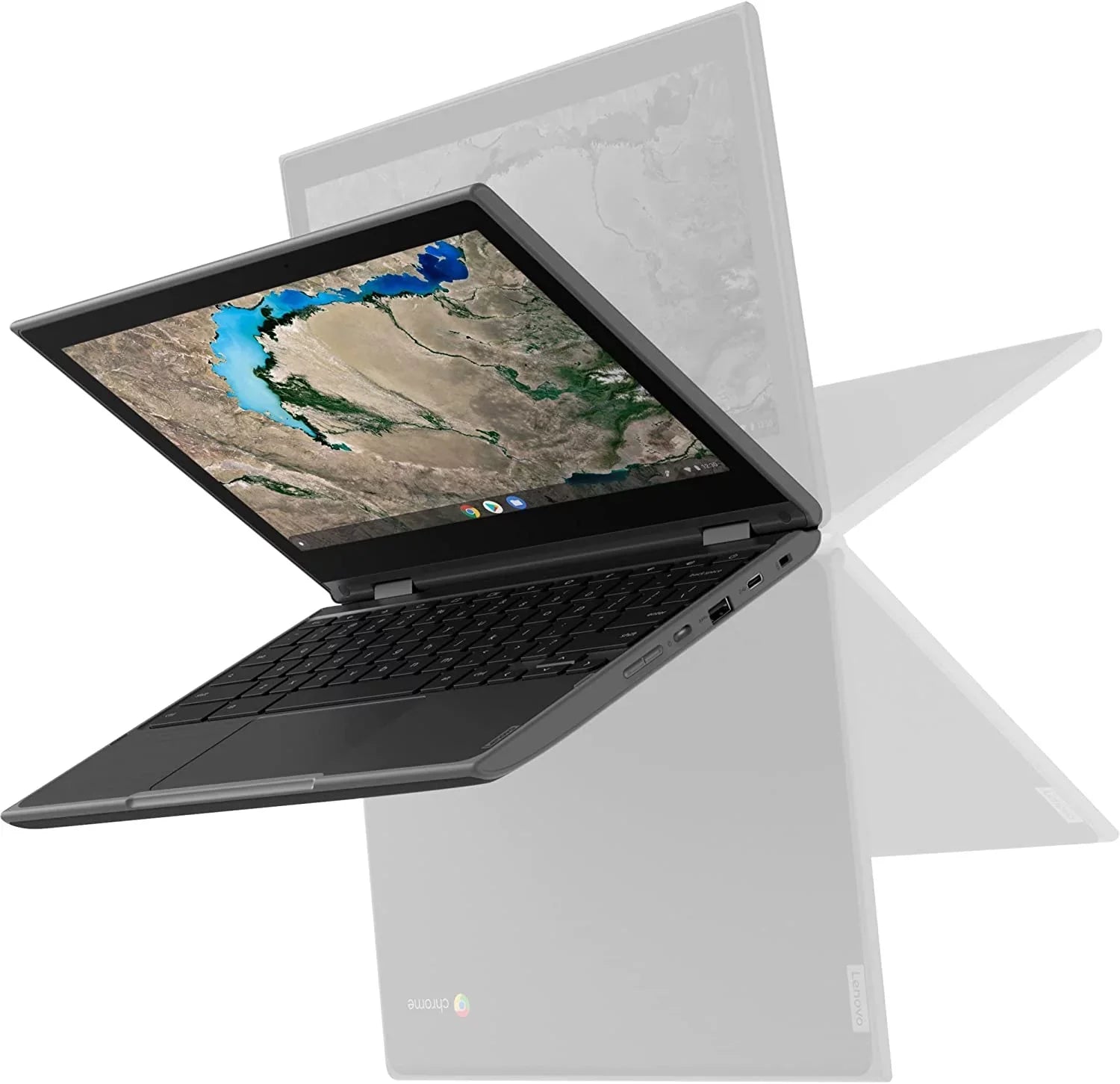 Pre-Owned Lenovo Chromebook 300E - 11.6" MediaTek MT8173c 4GB RAM 32GB SizeSizeD Touchscreen (Refurbished: Good)