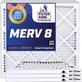 Filter King 23.5x66.5x1 Air Filter | 4-PACK | MERV 8 HVAC Pleated A/C Furnace Filters | MADE IN USizeA | Actual Sizeize: 23.5 x 66.5 x .75"