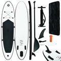 ametoys Inflatable Paddle Board Sizeet Black and Ivory
