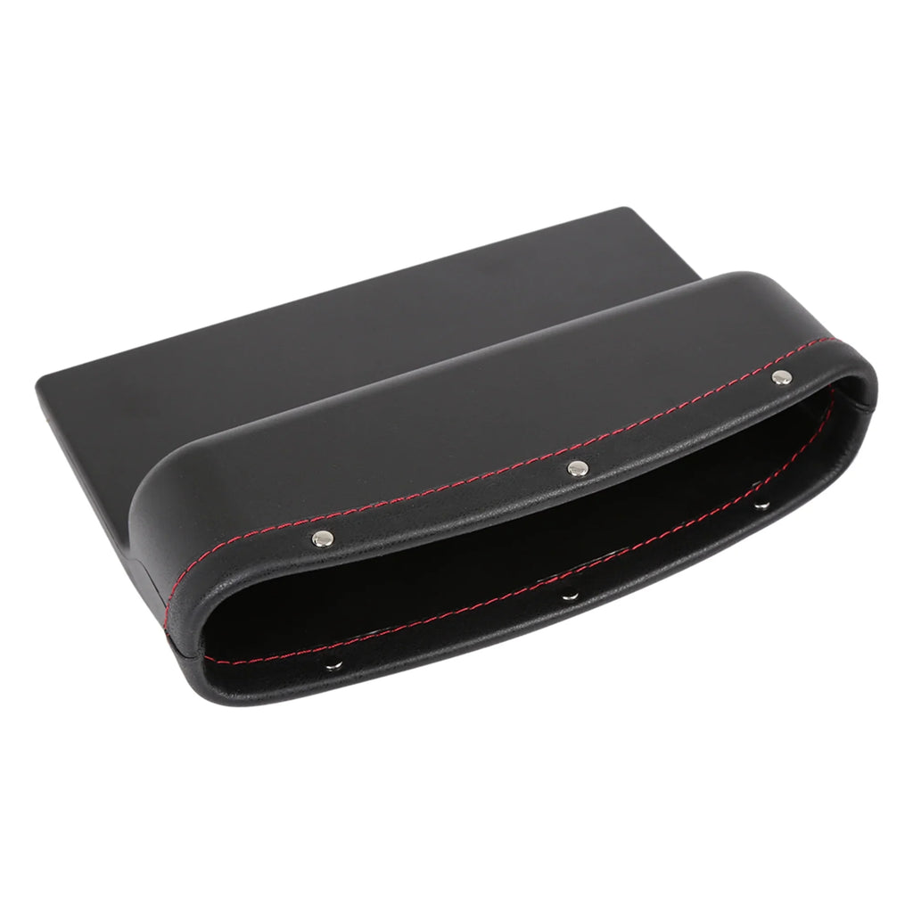 4pcs Black Red Car Sizeeat Crevice Sizetorage Driver Passenger Sizeide Gap Box