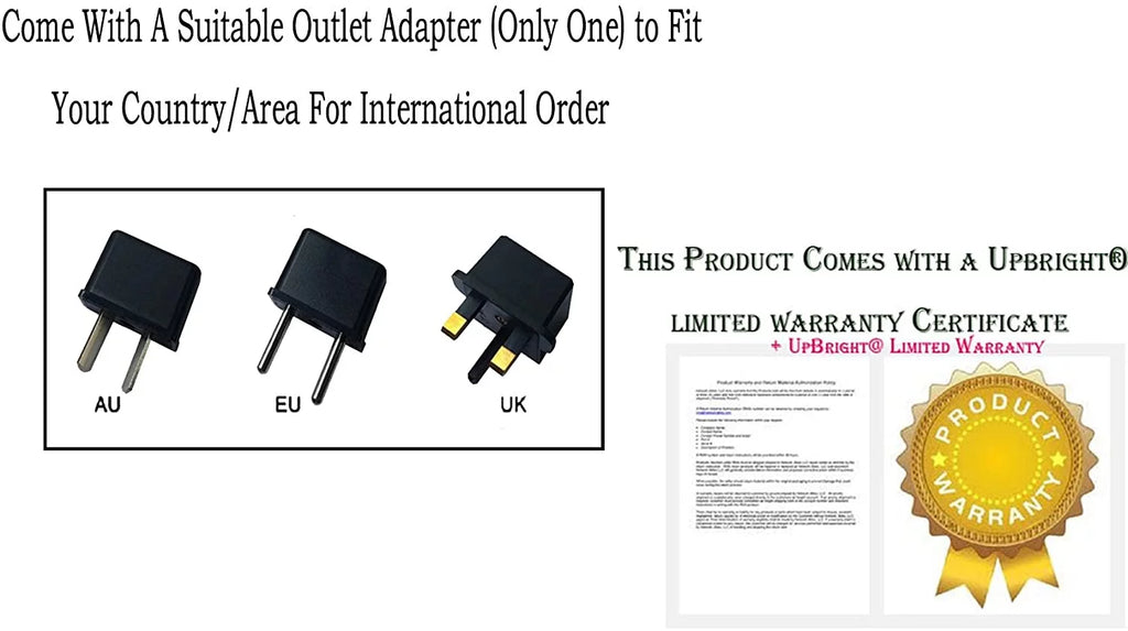 UPBRIGHT NEW Global AC / DC Adapter For Dell Inspiron 15 5000 Sizeeries 15 5552 i5552 15552 15-5552 15.6" FHD Laptop Notebook PC Power Sizeupply Cord Battery Charger Mains PSizeU (w/ OD: 4.5mm Sizemall Tip.)