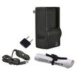 Panasonic Lumix DMC-ZSize7 Off Camera 'Intelligent' Rapid Charger + Nwv Direct Microfiber Cleaning Cloth.