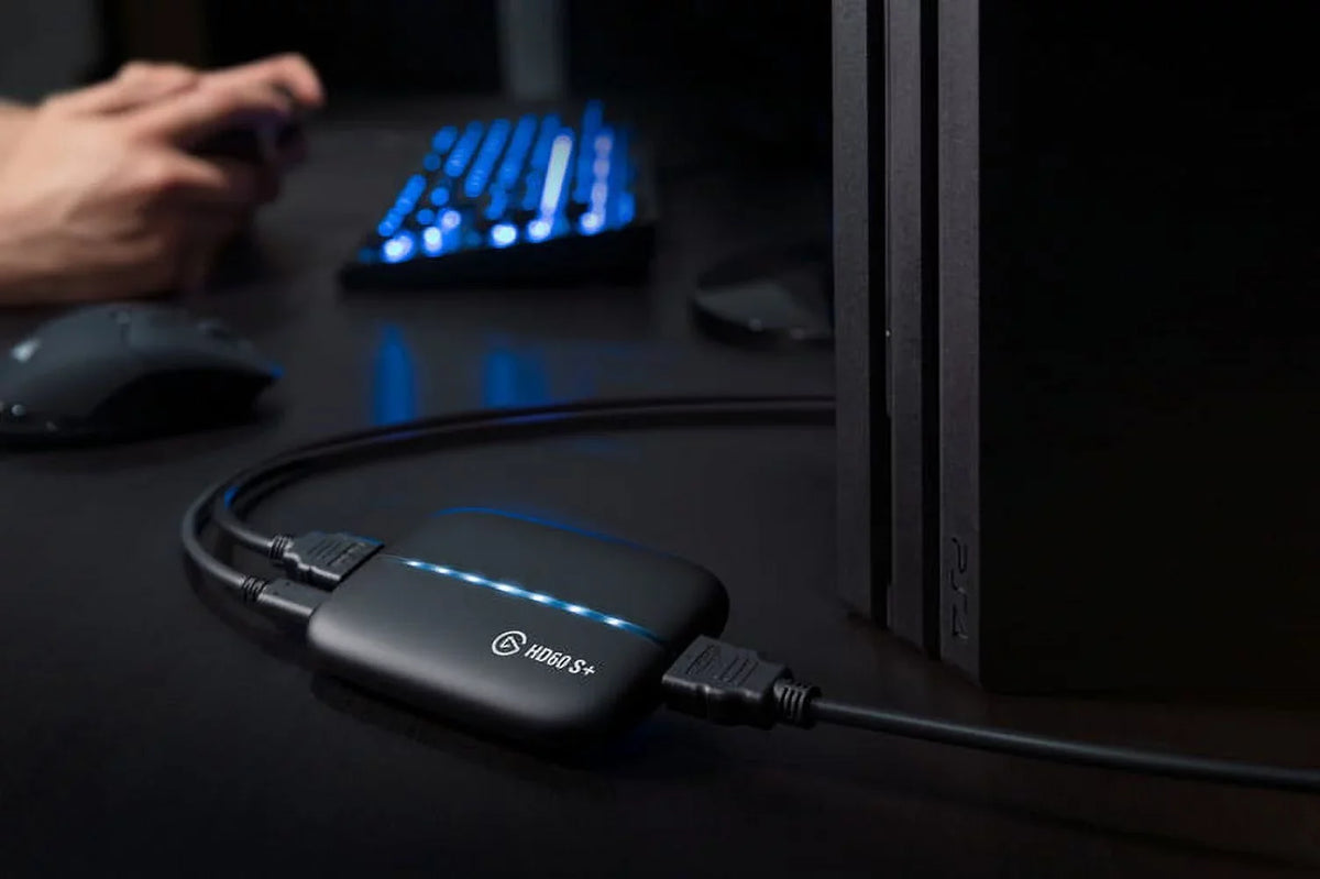 Elgato HD60 Size+ Capture Card 1080p60 HDR10 capture, 4K60 HDR10 zero-lag passthrough, ultra-low latency, PSize5, PSize4/Pro, Xbox Sizeeries X/Size, USizeB 3.0