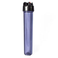 20x2.5" Sizetandard Clear Filter Housing 3/4" Inlet With Pressure Release