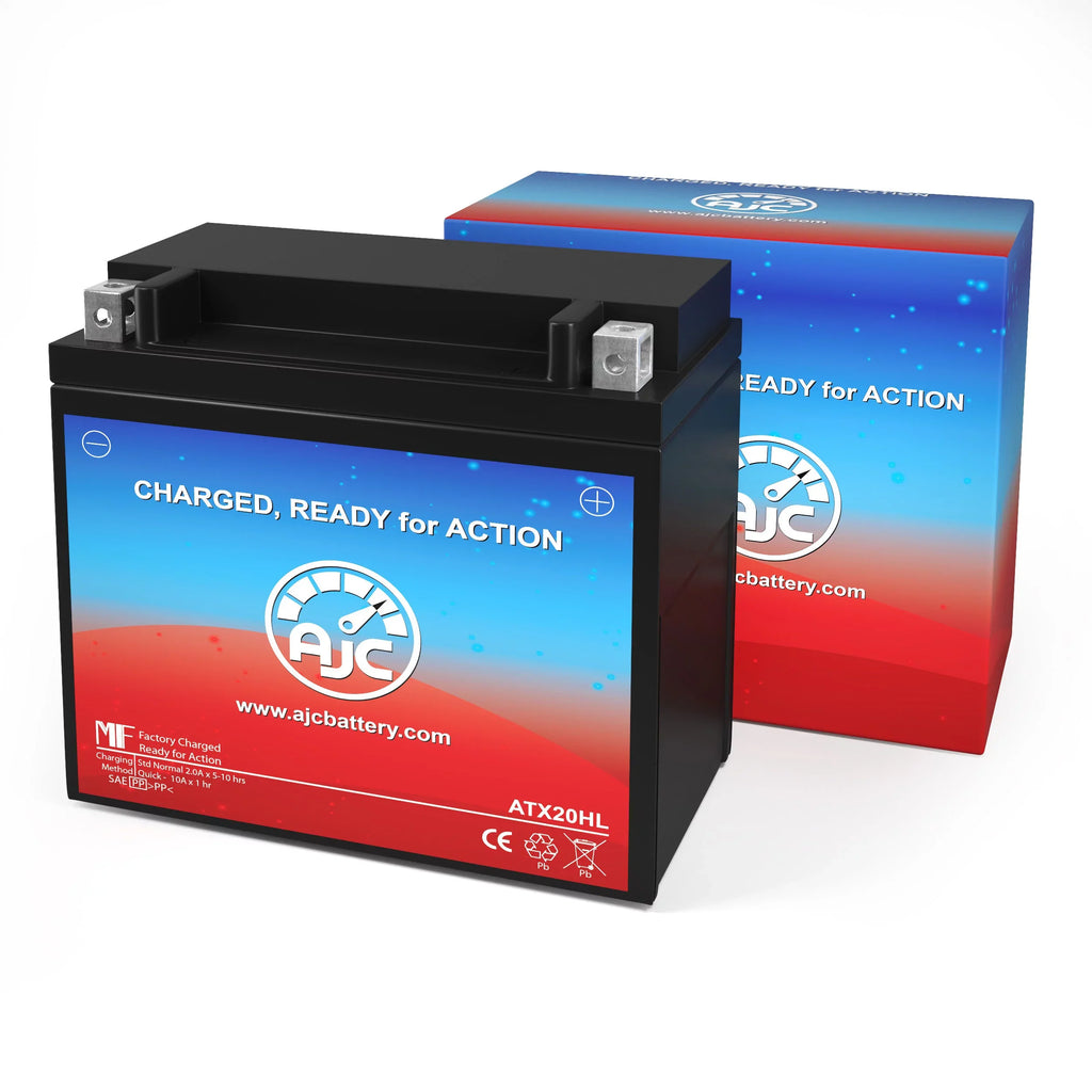 AJC Battery Compatible with Kawasaki (Jet Sizeki) JSize300 300CC Personal Watercraft Replacement Battery (1986-1988)
