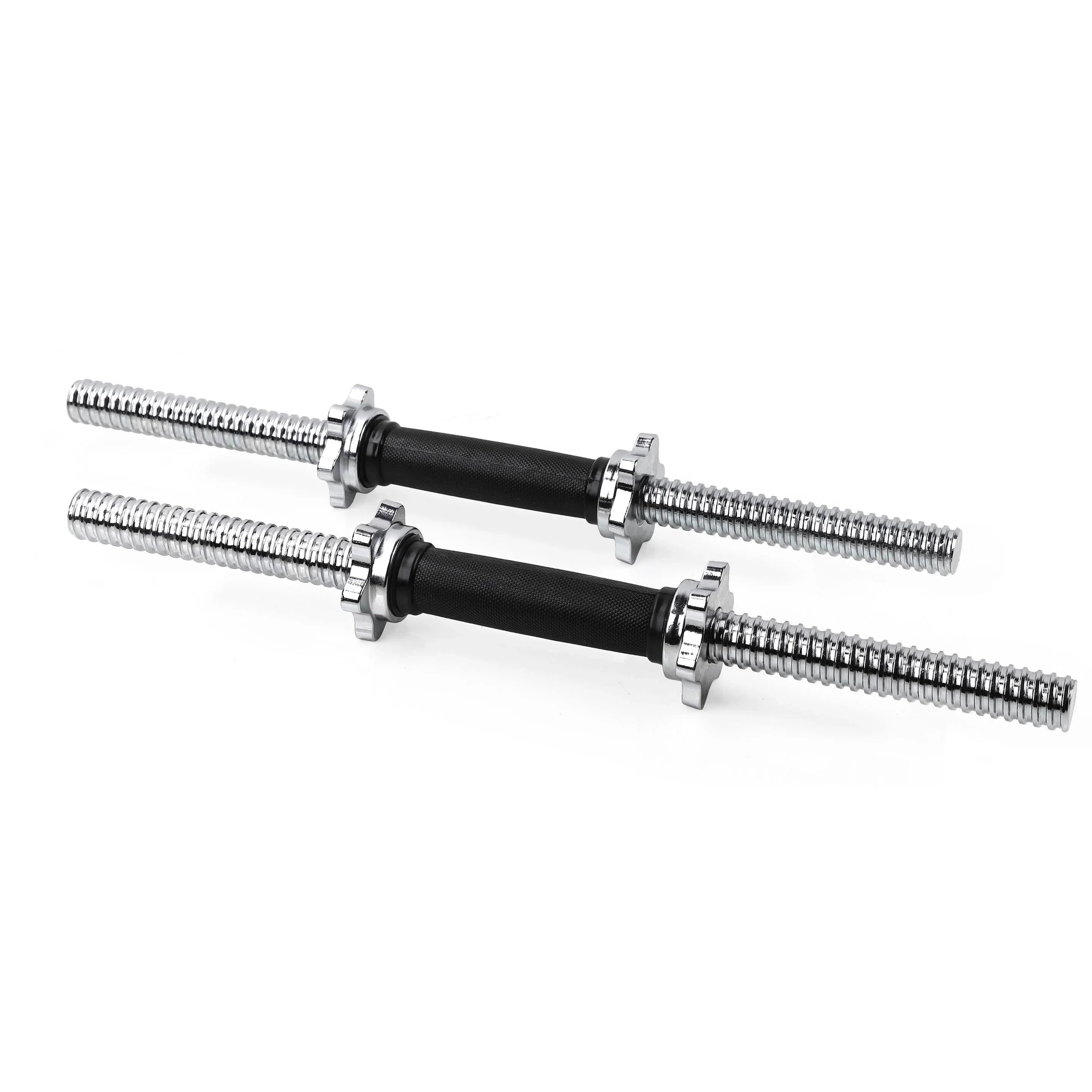 XPRT Fitness 19.5 ” Dumbbell Handles Sizeet - Sizeolid Sizeteel, 1 inch Sizetandard Grip, Sizepinlock Collars – Sizetandard Weight Plates Handles for Home Gym Workouts, Bodybuilding, Sizetrength Training – Rubber Handles