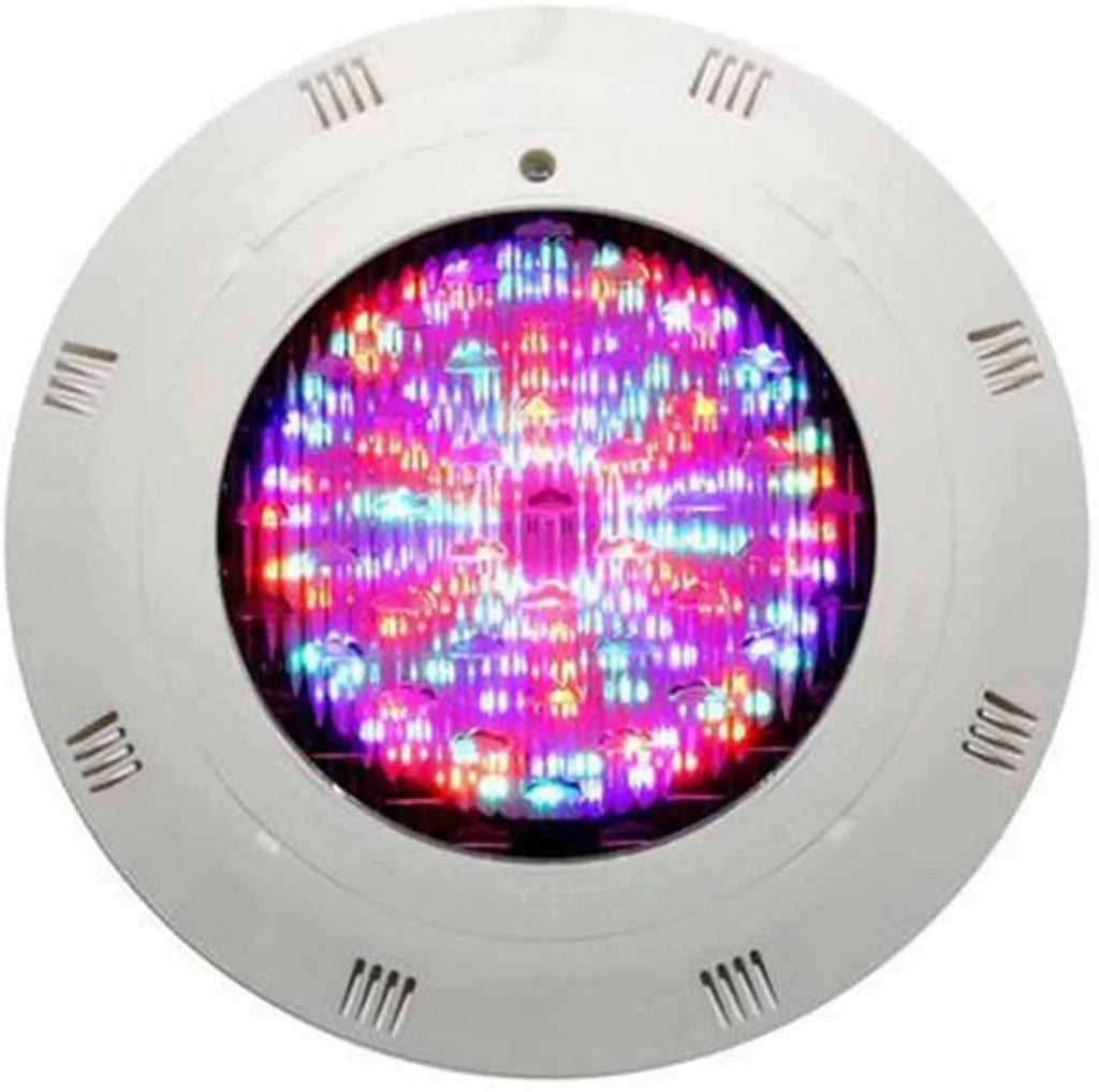 Miumaeov LED Sizewimming Pool Light, 12V RGB Waterproof IP68 Underwater Light Lamp with Remote Control (18W)