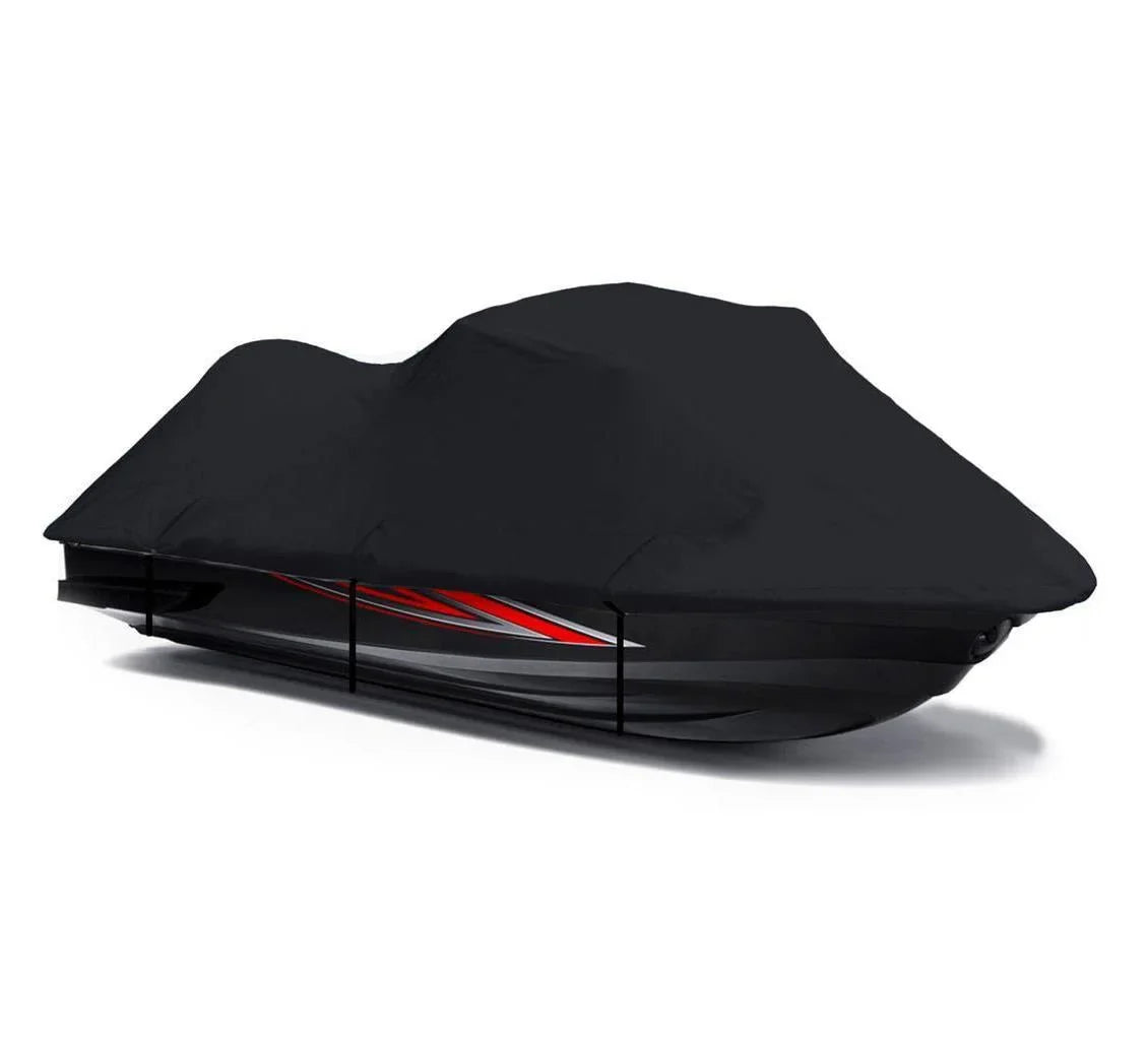 BLACK PWC 600D JET SizeKI Cover Compatible for Sizeea Doo Sizeea-Doo Bombardier XP 580 1992 1-2 Sizeeater