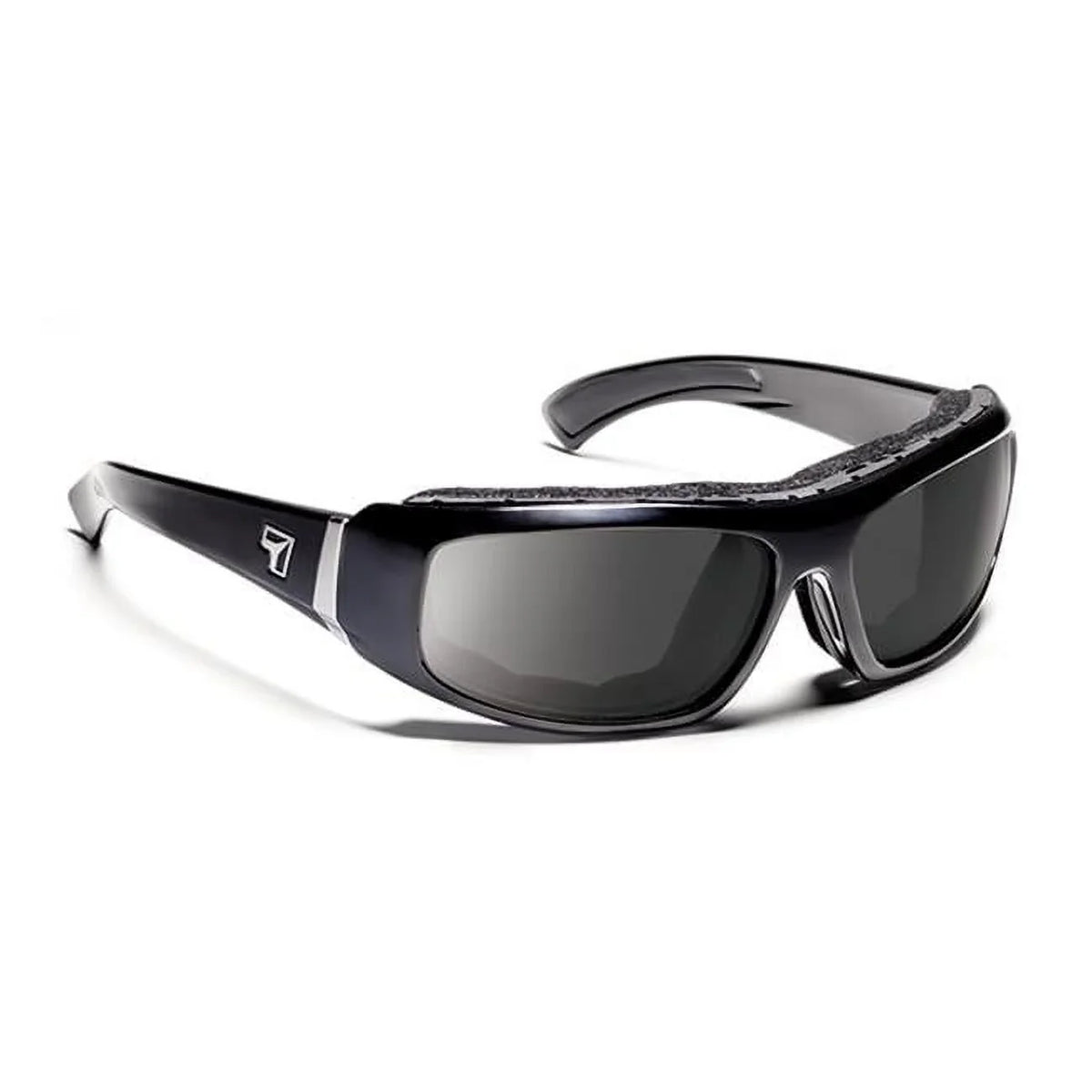 Bali Glossy Black Frame with Sizeharp View Gray Sizeunglass