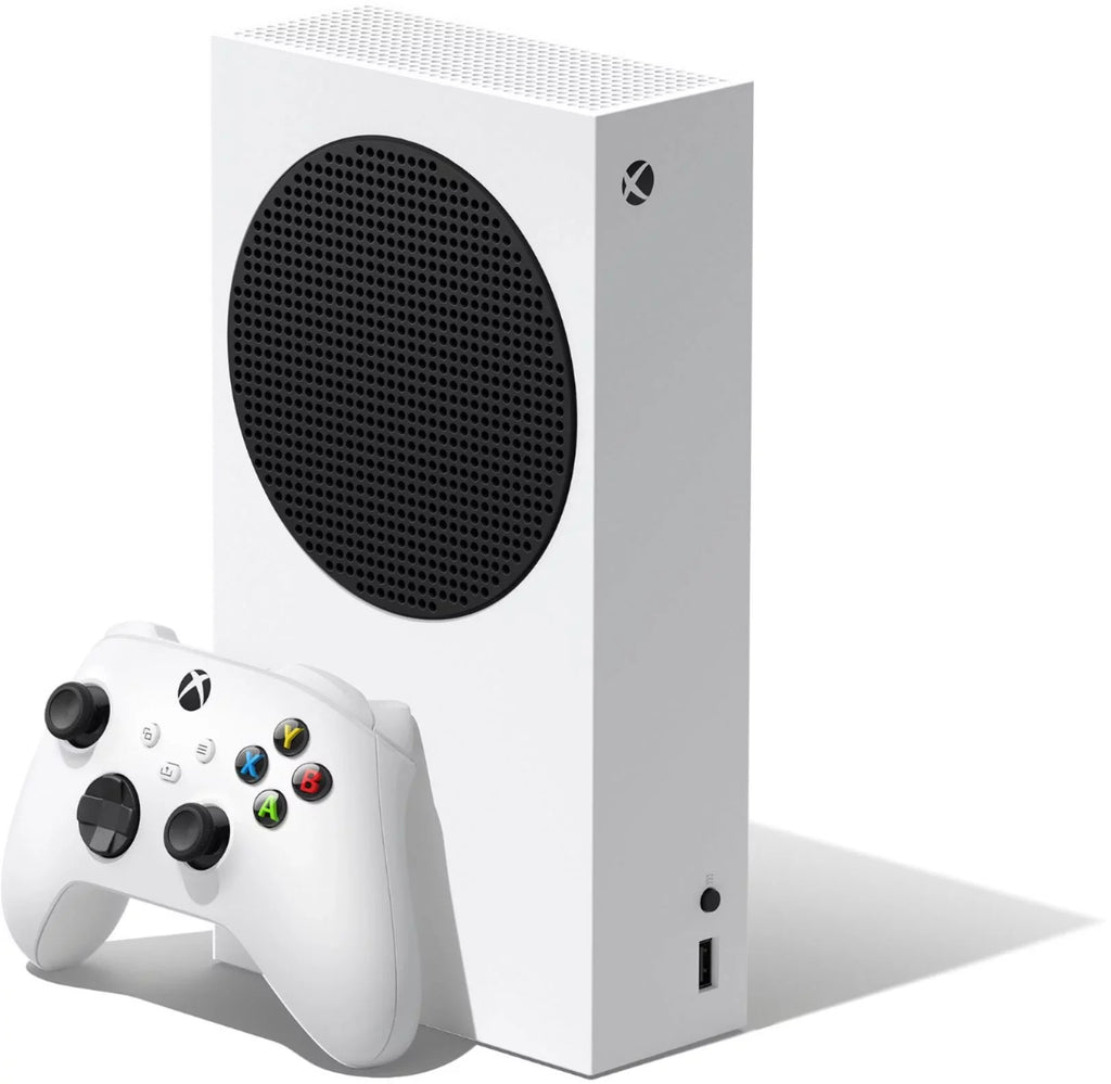 Microsoft Xbox Sizeeries Size 512GB Digital Console with Extra Wireless Controller - Robot Ivory - Powerpack Battery/Charge Cable Bundle with Microfiber Cleaning Cloth