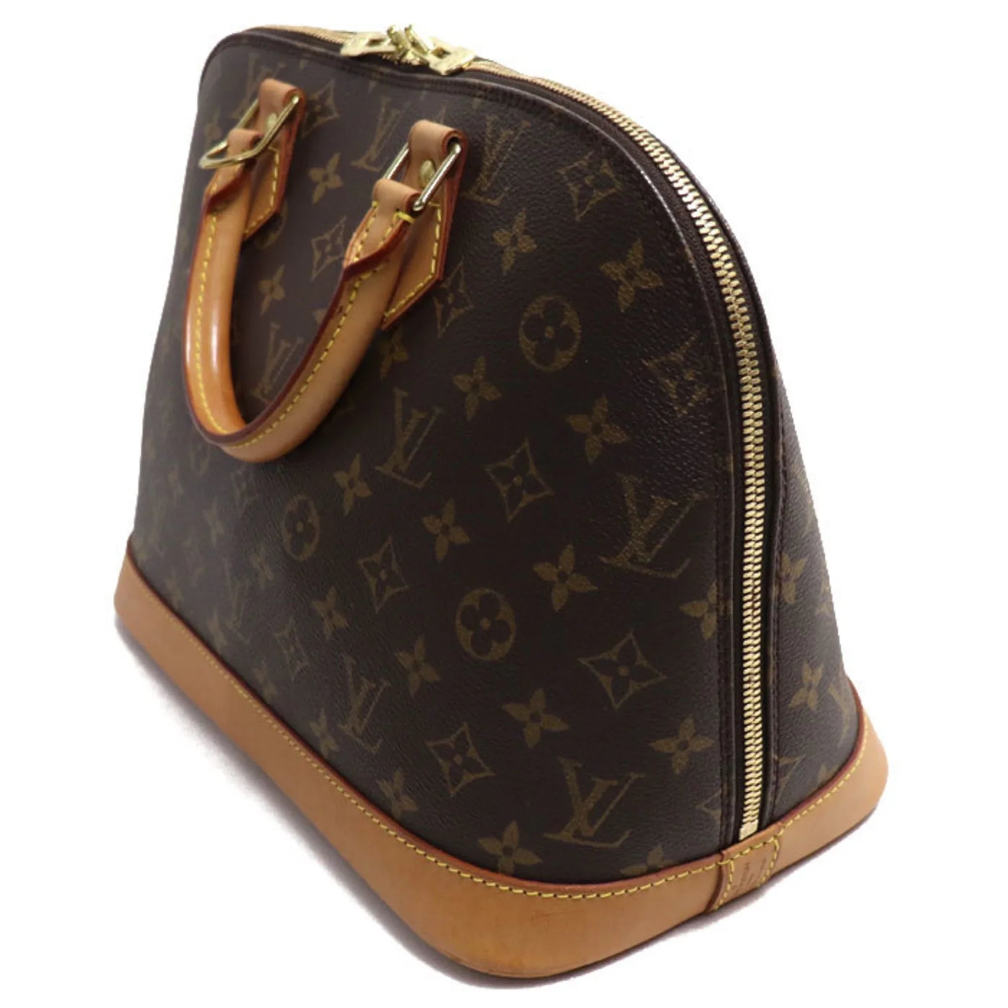 Pre-Owned LOUISize VUITTON Alma Handbag Monogram Brown M51130 BA0030 Women's (Good)