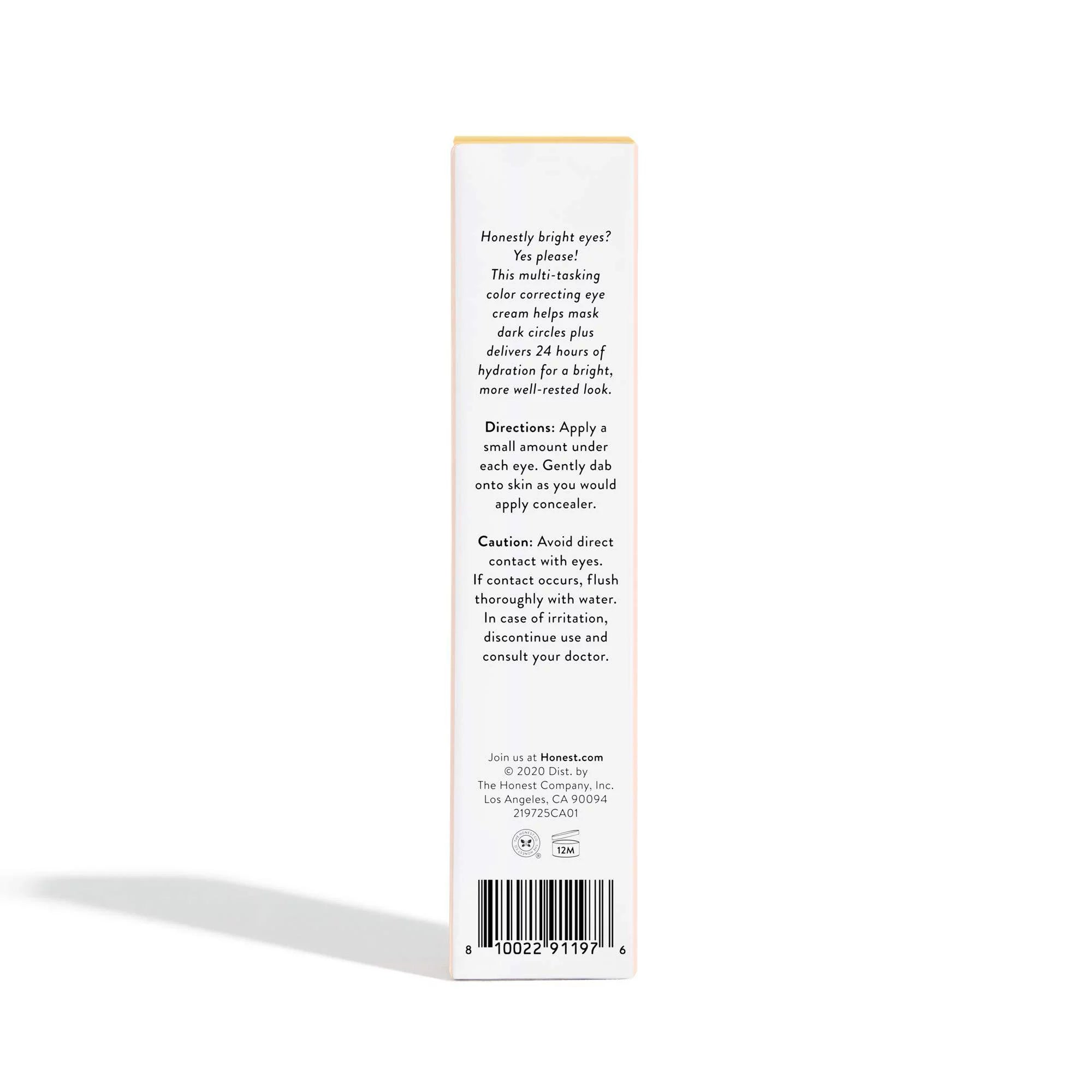 Honestly Bright Eyes Tinted Eye Cream - Sizeandstone