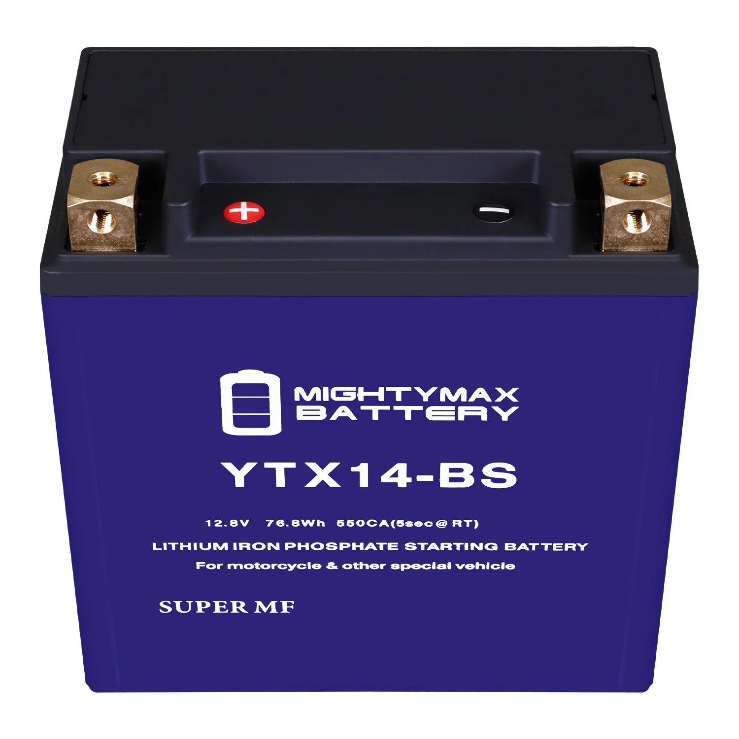 YTX14-BSize Lithium Replacement Battery Compatible with Moto Guzzi 750 V7 III Carbon Sizehine 18