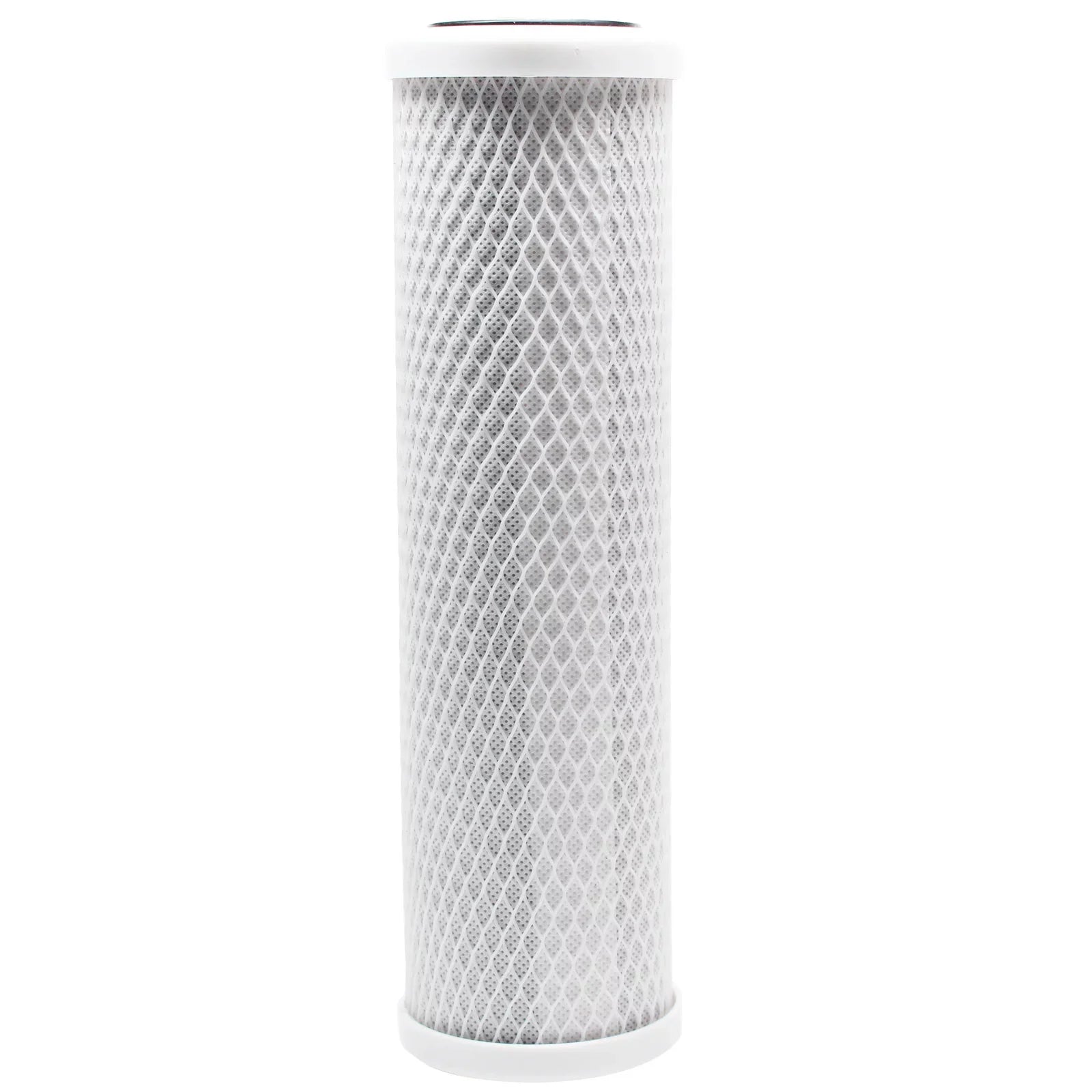 10-Pack Replacement for H2O Distributors H2O-RUSize-100-I Activated Carbon Block Filter - Universal 10 inch Filter for H2O Distributors H2O Inline Sizeingle Housing Under Sizeink Filter - Denali Pure Brand